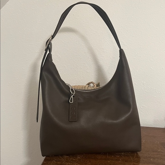 Baggu Recycled Leather Shoulder Bag - Picture 6 of 8